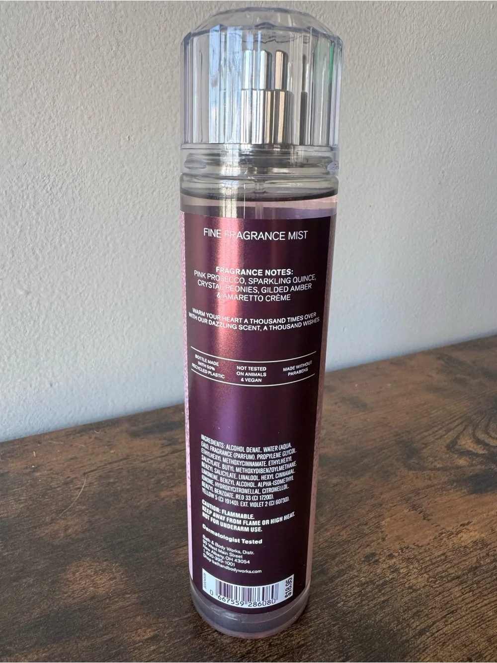 Bath & Body Works A Thousand Wishes Fine Fragrance Mist Body Spray 8oz Full Size